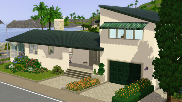 Sims 3 — Villa with a view by Sandun — When the Frio family left Sunset Valley they sold their property to Brian and