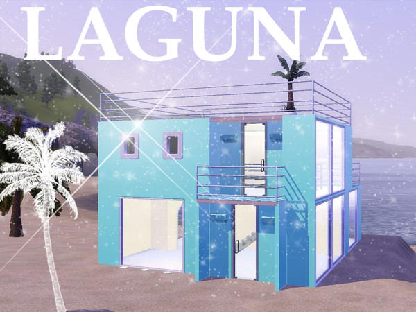 Sims 3 — Laguna by TSR Archive — Laguna small house an the beach in a very funky colour please enjoy:)