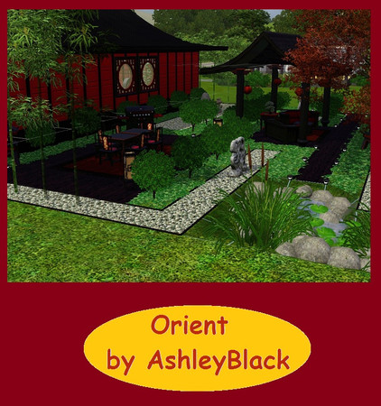 Sims 3 — Orient - by Ashleyblack by AshleyBlack — Orient - by Ashleyblack. Fully furnished and decorated oriental style