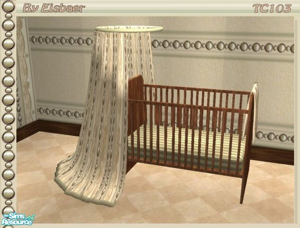 Sims 2 — AmvE Pearls Nursery TC103 - Canopy by Eisbaerbonzo — 