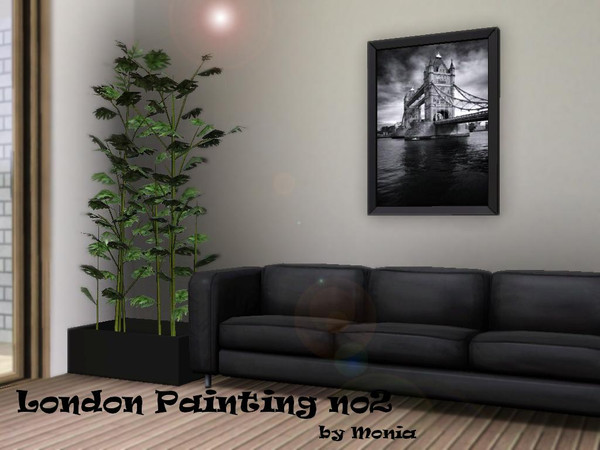 Sims 3 — London Painting no2 by monikaparus — London Painting no2. One of four paintings of London.