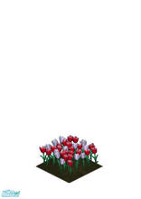 Sims 1 — Valentino\'s Red Tulips by MasterCrimson_19 — Red valentines day tulips for your garden! These tulips flower
