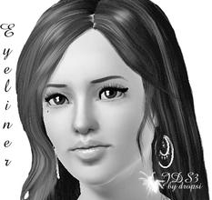 Sims 3 — JDS3 ~ Eyeliner 13 by Dropsi1986 — HAIR: by newsea@TSR