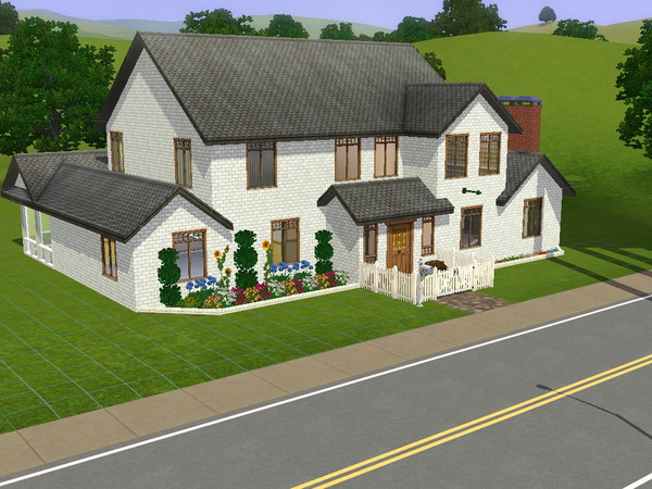 Sims 3 — Water Tower Way by confused_claire — A gorgeous 3 bed family home, with kitchen/ diner, 2 reception rooms,