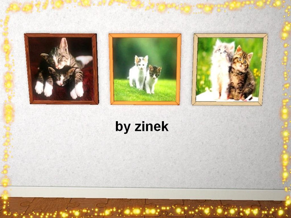 Sims 3 — Cats 3in1 by zinek — Painting cats