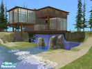 Sims 2 — Le Anne\'s Villa (unfurnished) by dirk1026 — If you love being around nature, then this house is for you.