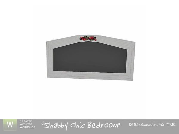 Sims 3 — Shabby Chic Bedroom Dresser Mirror by TheNumbersWoman — Never enough mirrors, or CC. By RicciNumbers at TSR.