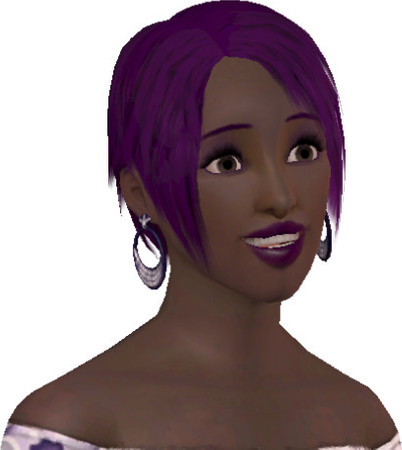 Sims 3 — Bonnie Jacobs by wendy74pearl — Her Fave Food is: Key Lime Pie, Her Fave Colour is: Purple, Her Fave Music is: