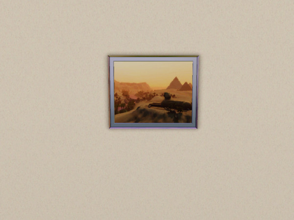Sims 3 — Painting Landscape Eygpt3 Valley by Peachybitz1 — Painting Landscape Eygpt3 Valley