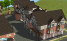 Sims 2 — Historic City Centre by LuthienMelianiel — Modelled roughly on Chester\'s highstreet, an enjoyable city centre