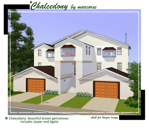 Sims 3 — Chalcedony by marcorse —  Chalcedony is a group of beautiful gemstones with a predominantly brown tone. This