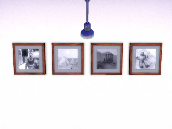 Sims 3 — Painting Landscape Eygpt5 B&W by Peachybitz1 — Painting Landscape Eygpt5 B&W