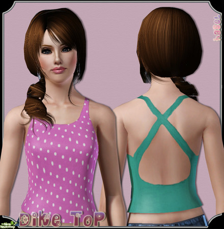 Sims 3 — Dike Top  by hasel — Teen to adult.. Enjoy..