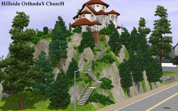Sims 3 — Hillside Orthodox Church by johnnyGR — Hillside Orthodox Church