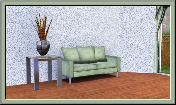 Sims 3 — Luxury Textured Vinyl Anaglypta - Crackle by ziggy28 — Luxury Textured Vinyl Anaglypta crackle pattern suitable