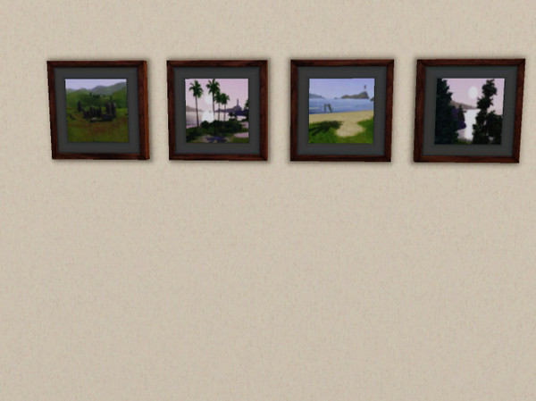 Sims 3 — Painting Landscape SV5 Green by Peachybitz1 — Painting Landscape SV5 Green