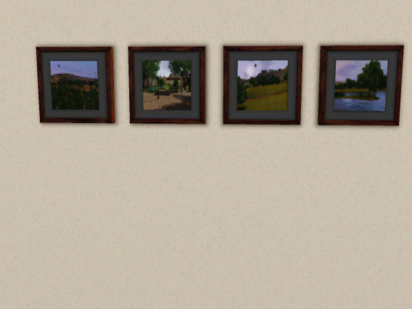Sims 3 — Painting Landscape France5 Green by Peachybitz1 — Painting Landscape France5 Green