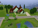 Sims 3 — Arrington Estates by Trchook — This lovely home, situated high in the hills of Sunset Valley, offers you the