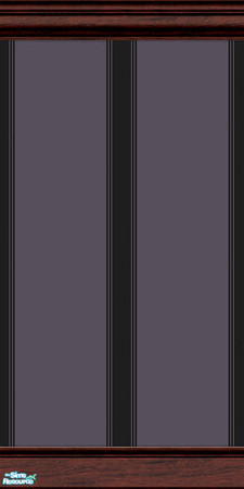 Sims 2 — Libretto Wall Collection - #16 by paintedladysims — 16 of 18 designs in the collection.