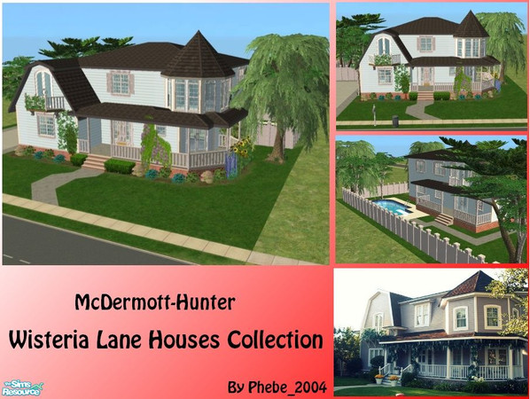 Sims 2 — Wisteria Lane Houses- McDermott&Hunter by phebe_2004 — Do you like Desperate Housewives and Wisteria Lane?
