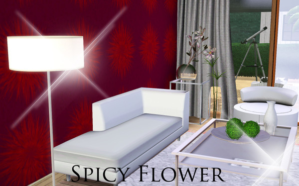 Sims 3 — Spicy Flower by TSR Archive — Pattern