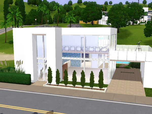 Sims 3 — Peppermill Road by skagrl7250 — 3 bedrooms, 4 bathrooms, office, living room, family room, pool.