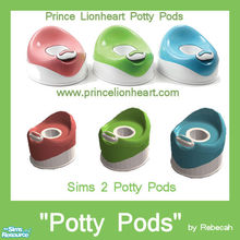 Sims 2 — Potty Pod  by rebecah — A Prince Lionheart reproduction. This potty never needs to be emptied and trains