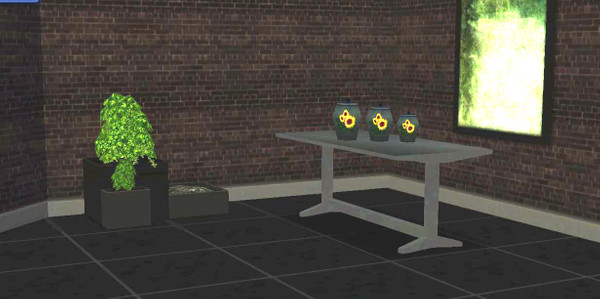 Sims 3 — Parker Table by beeCharly — A table taken from Habitat, a furniture store. It is suposed to be wooden made but I