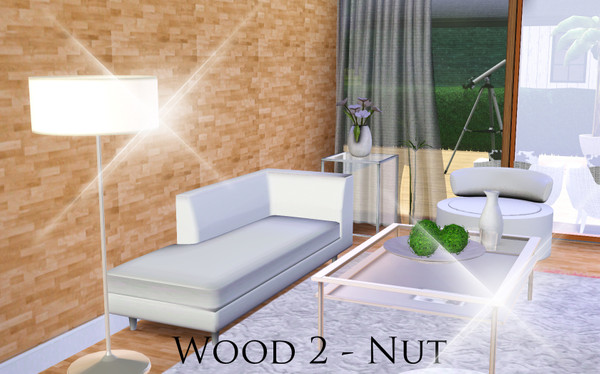 Sims 3 — Wood 2 - Nut by TSR Archive — Hello! This is a Wood Pattern. Its Nut! I hope you like it!