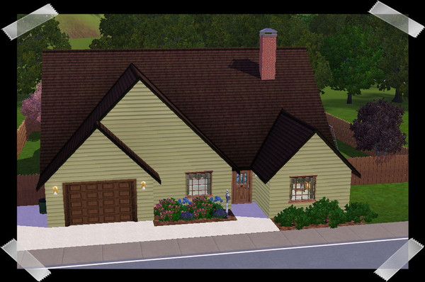 Sims 3 — Chewert Custom Home-Meadowview by TKayO — This fully furnished home has 3-bedrooms, 2-bathrooms and a 2-car