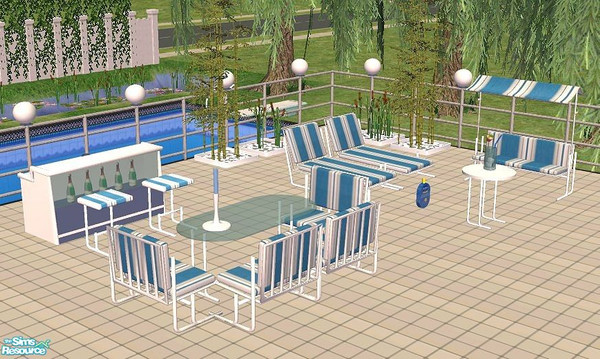 Sims 2 — Gardenset Nizza by marilu — 