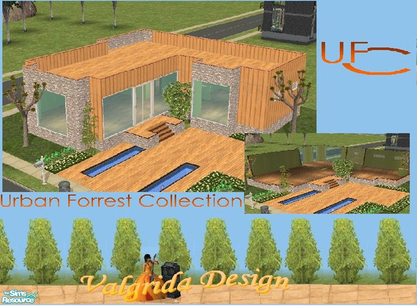 Sims 2 — UFC Basic Urban Starter I by Valgrida — 