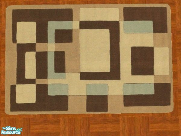Sim2 Rug The Sims Resource | Organically Atomic Rug