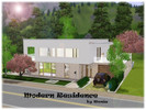 Sims 3 — Modern Residence by monikaparus — "Modern Residence" is a beautifull house with modern design. It