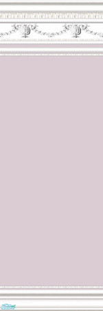 Sims 2 — jsf2RS10Berry by jsf — Soft pastel pink is held in newly designed rope, swag, and pleated wood embellished,