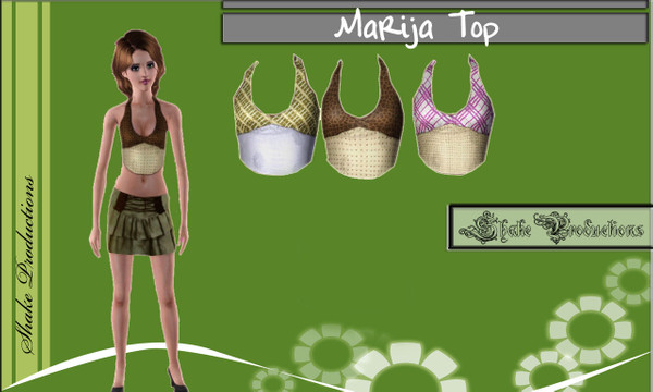 Sims 3 — Marija-TOP by ShakeProductions — ShakeMarija
