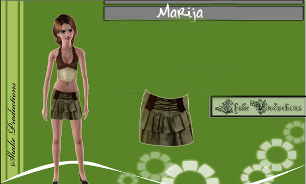 Sims 3 — Marija-Skirt by ShakeProductions — shakeskirt