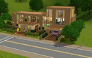 Sims 3 — The Oakton Villa by bstones — Here is a picturesc wooden villa with swimming pool, one-car parking area and a