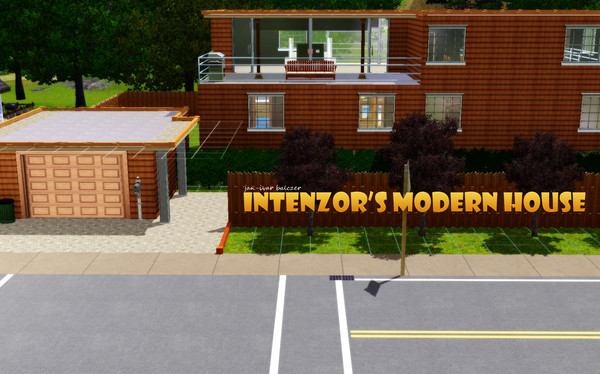Sims 3 — Modern Simplicity v1 by iNTENZOR — All your needs is in this lot package! No requirements, you only need a legal