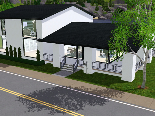 Sims 3 — Charles Drive by skagrl7250 — 4 bedrooms, 2 bathrooms, livingroom, family room, office, pool.