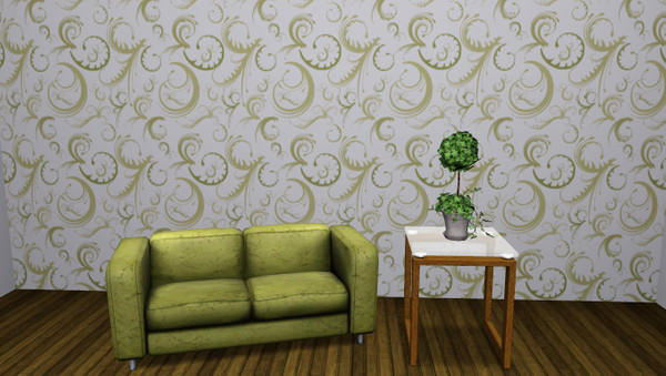 Sims 3 — Pale Swirls by linday — by linday 3 recolorable channels - the swirls. The backgound itself isn't recolorable. 