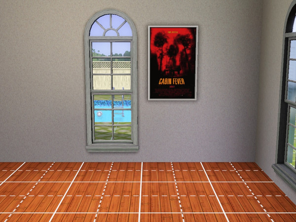 Sims 3 — Cabin Fever by rebma1300 — Horror poster.