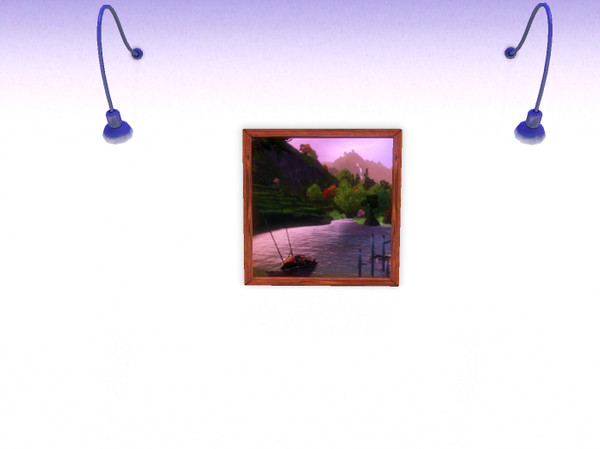 Sims 3 — Painting Landscape China4 Boat by Peachybitz1 — Painting Landscape China4 Boat