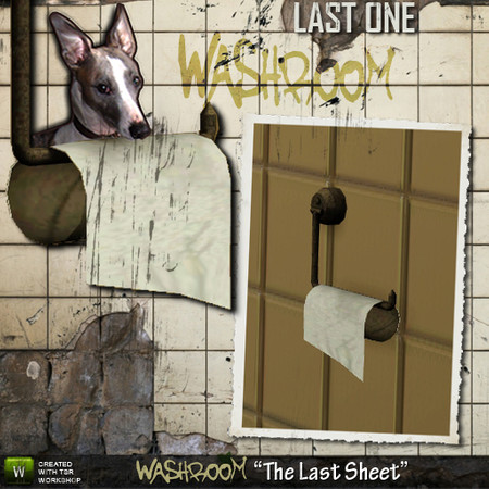 Sims 3 — The Last Sheet by Cyclonesue — Oh look here! You're just in time! Gleefully think of the next toilet user as you