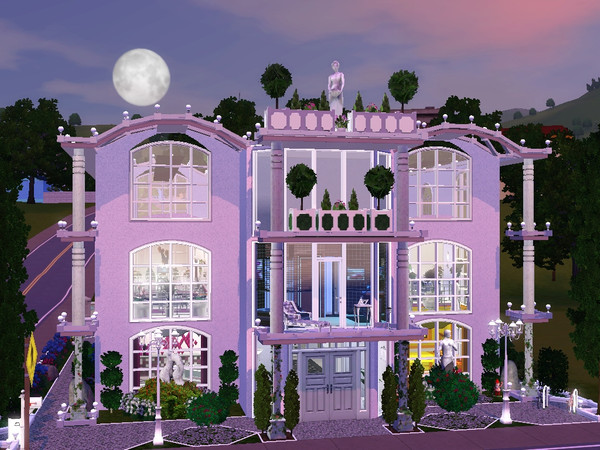 Sims 3 — Plumbbob Boulevard 114 by Quengel — With 1 living-, bed-, fitness-, teen-, kidsroom, kitchen and 2 bathrooms.