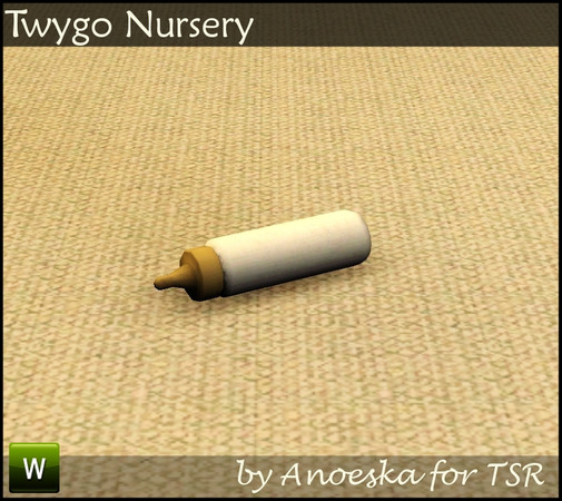 Sims 3 — Twygo Baby Bottle 2 by AnoeskaB — Decorative baby bottle, part of the Twygo Nursery. TSRAA.