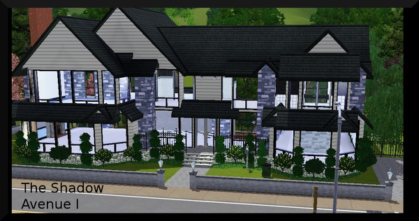 Sims 3 — Shadow Avenue I by oldmember_cava_no — My third house. This is a mansion in smaller formats and can also be
