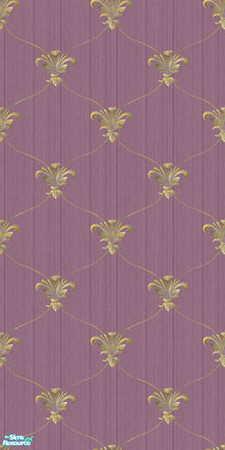 Sims 2 — Fleur de Net set - Dusty Rose by 71robert13 — Netted fleur de lis on a dusty rose linen background. Based on