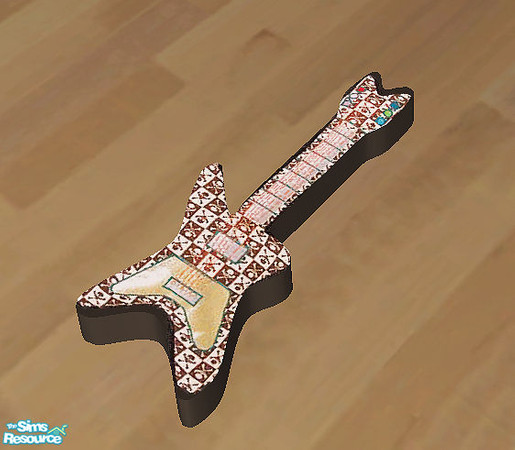 Sims 2 — Pinkheart - guitar creativity toy by steffor — 