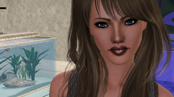 Sims 3 — Rain by ninacessna — This sim reminds me of someone you would see in a final fantasy game. but the actual sim